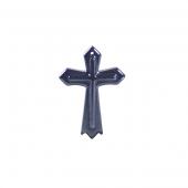 Hematite Cross Charms 18x26mm